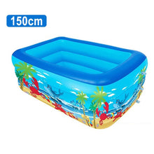 Load image into Gallery viewer, 1.1m/1.3m/ 1.5m/1.96m/2.62m/3.05m Inflatable Swimming Pool Adults Kids Pool Bathing Tub Outdoor Indoor Swimming Pool
