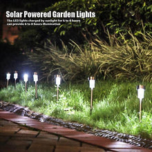 Load image into Gallery viewer, 12-Pack Elegant Solar Landscape Light For Garden Lawn Patio | Bright! - True Lumens
