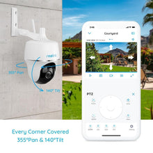 Load image into Gallery viewer, 1080P WiFi Camera Wireless PT Battery Powered Security Camera for Outdoor Indoor Security
