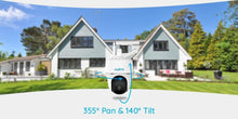 Load image into Gallery viewer, 1080P WiFi Camera Wireless PT Battery Powered Security Camera for Outdoor Indoor Security
